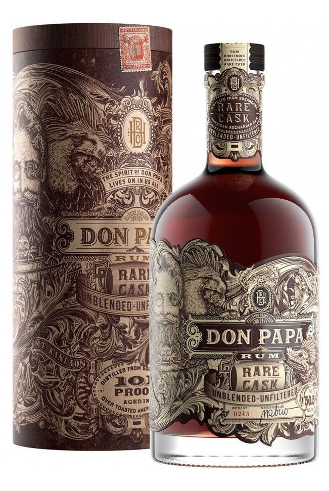 Don papa Rare Cask 50,50% 0,7l - promo